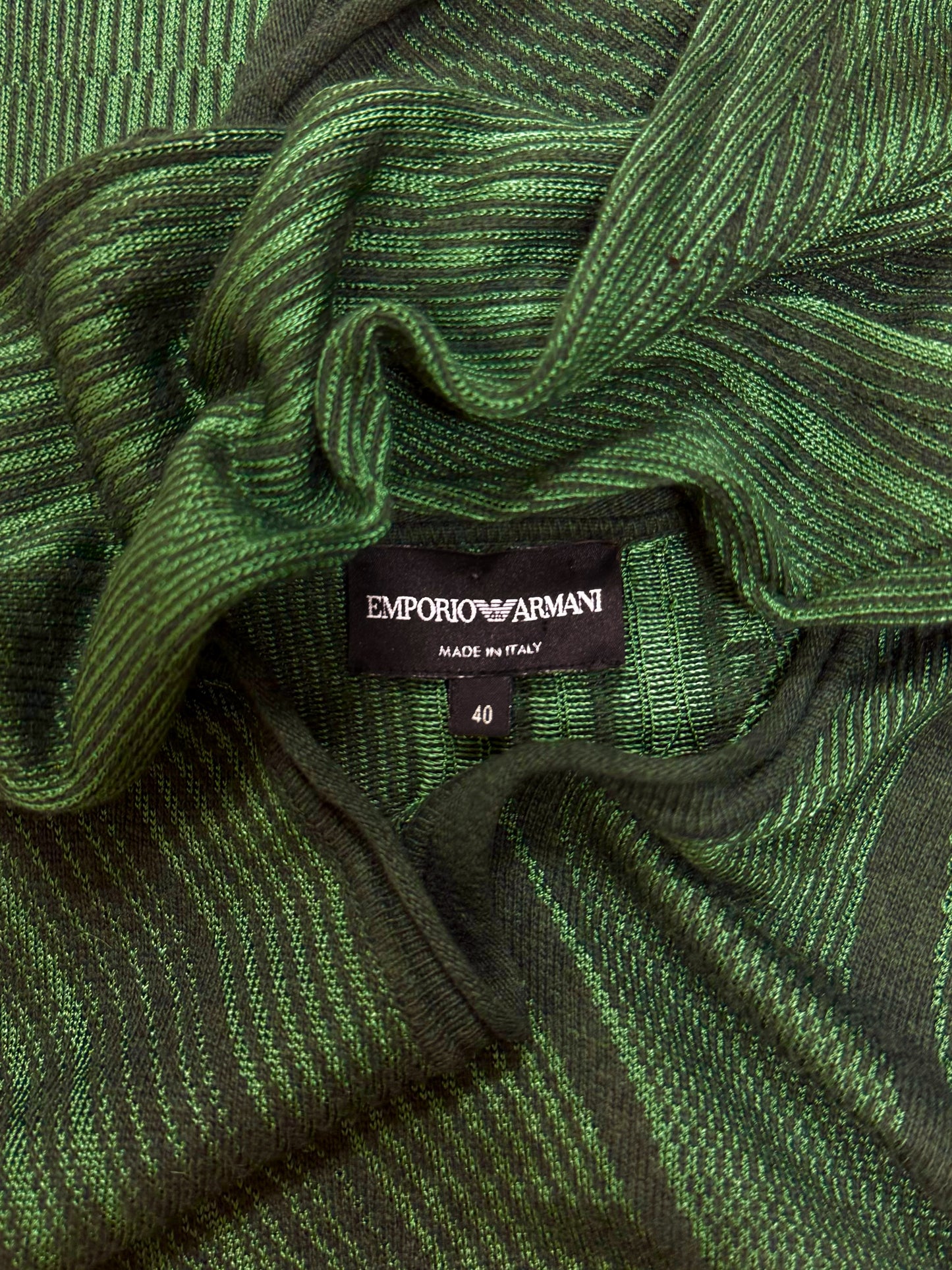 Vintage Emporio Armani Cashmere Sport Knit Sweater