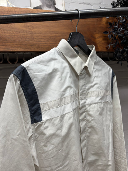 SS2014 Dior Homme by Kris Van Assche ‘Tape Seam’ Panelled Button Up Shirt