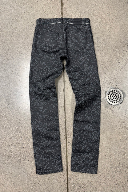 AW2013 Balenciaga ‘Scratch Lines’ Denim