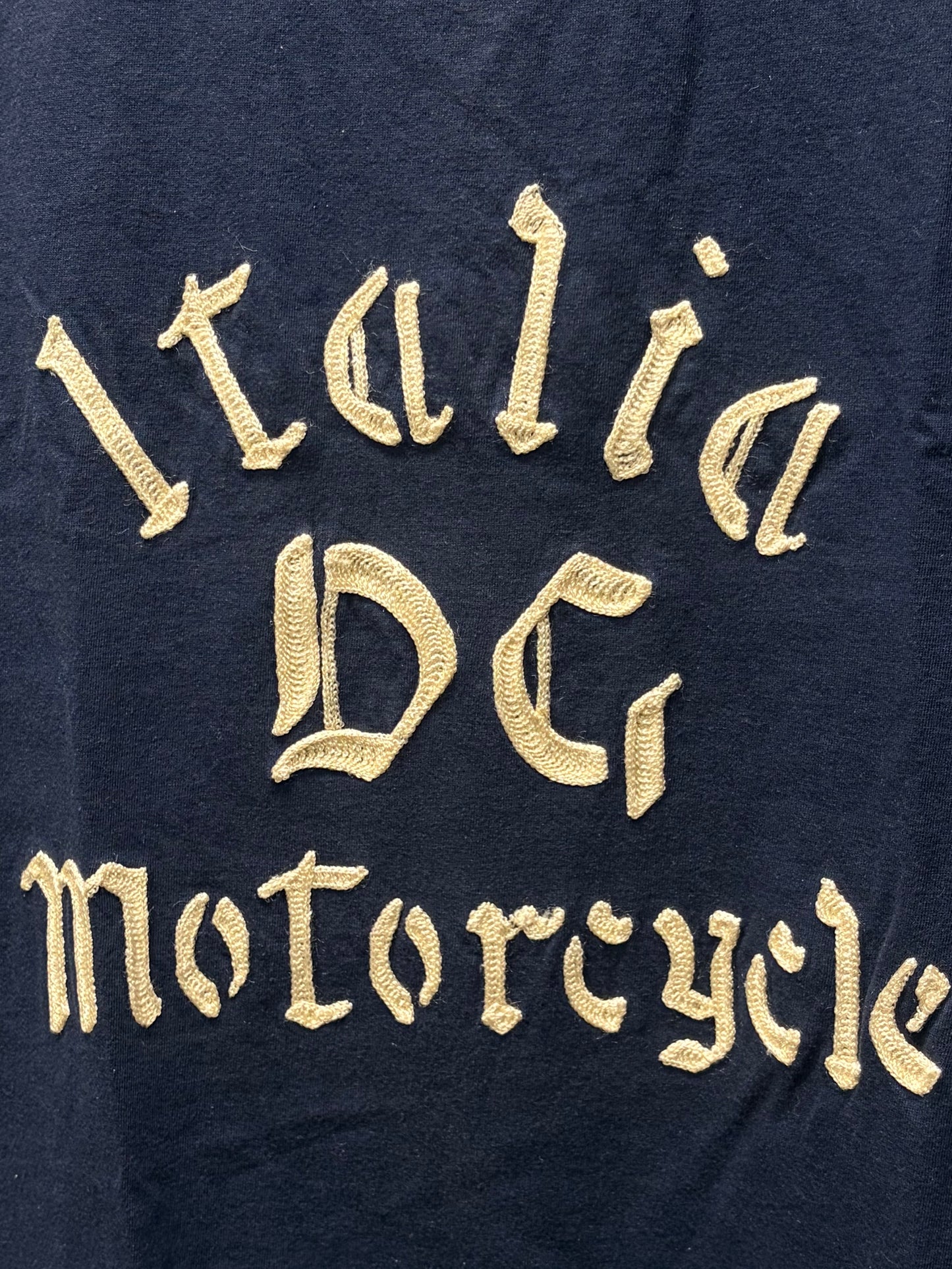2000s Dolce & Gabanna ‘DG Motorcycles’ Embroidered Tank Top