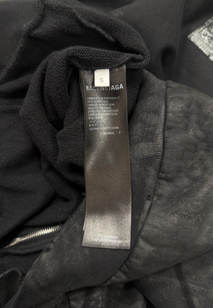 AW2022 Balenciaga ‘Gaffer’ Mudshow Zip-Up Hoodie