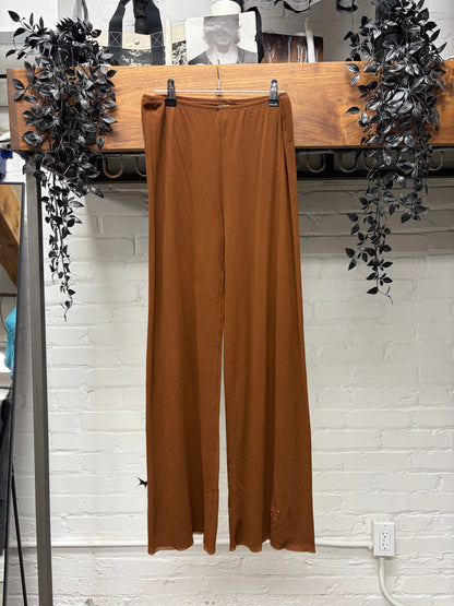 Vintage Jean Paul Gaultier ‘Soleil’ Flared Leg Mesh Pants