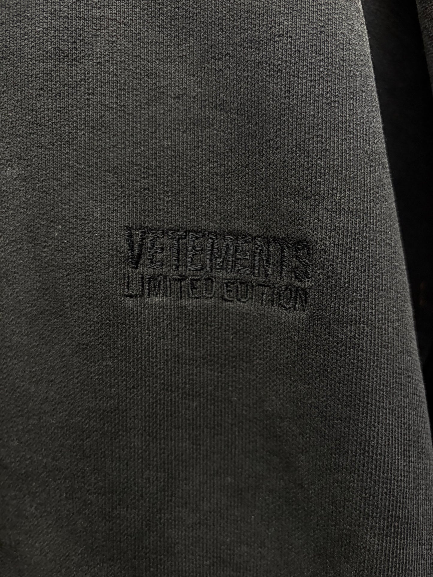 Vetements Limited Edition ‘Bleached’ Dyed Cotton Drawstring Hoodie