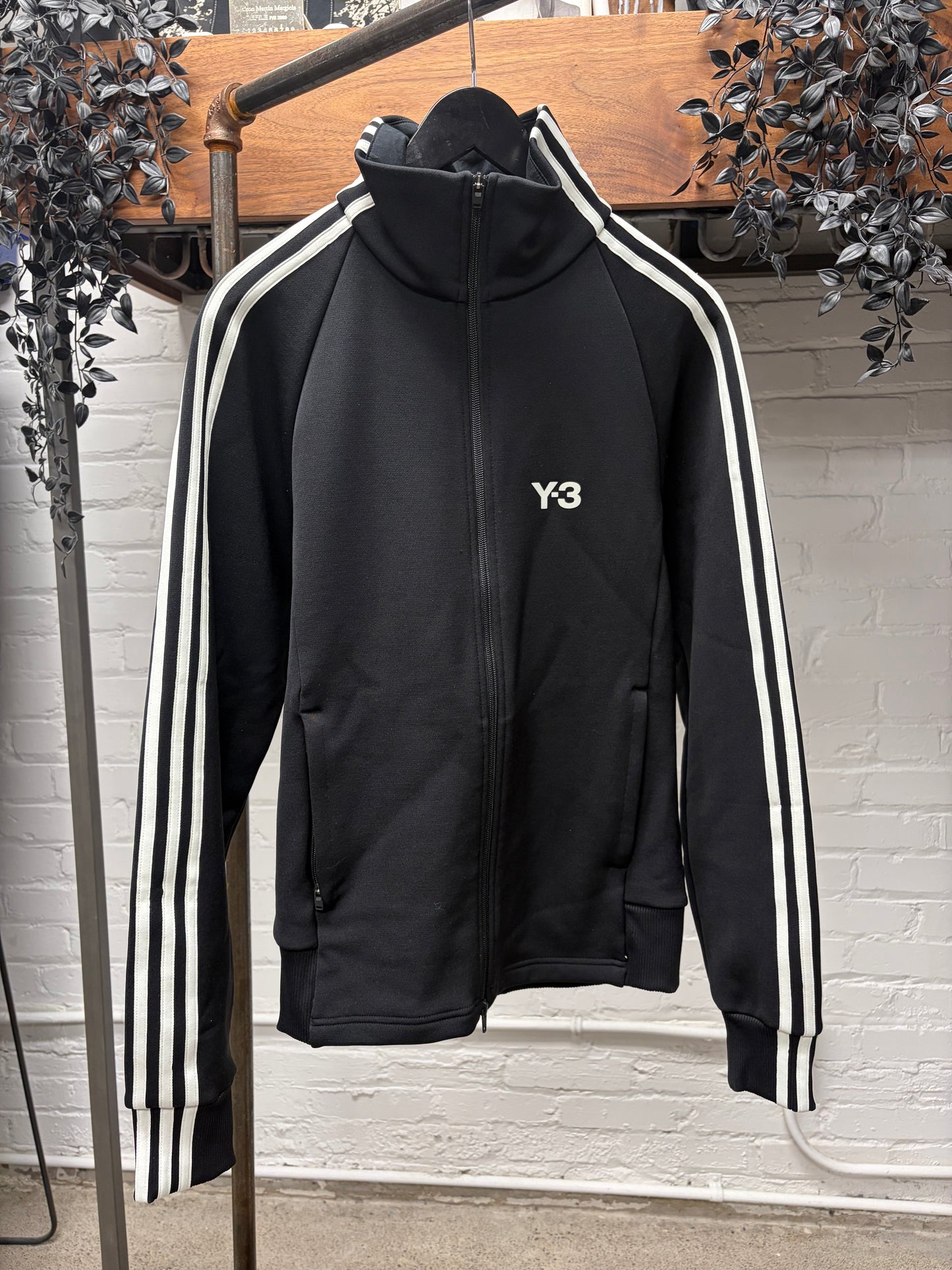 Y-3 Striped Black/White Track Jacket