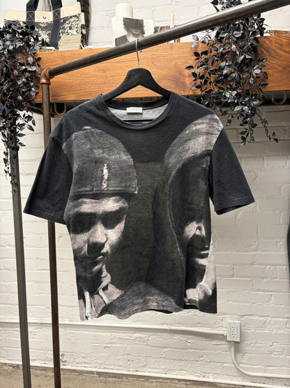 Spring Summer 2018  Dior Homme x Francois Bard ‘Surrealist’ Black Graphic T-Shirt