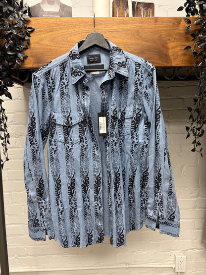 Number (N)ine x Magical Design ‘Japan Exclusive’ Sample Unfinished Button Up Shirt