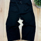 Yohji Yamamoto 3/4 Length Black Wool Shorts