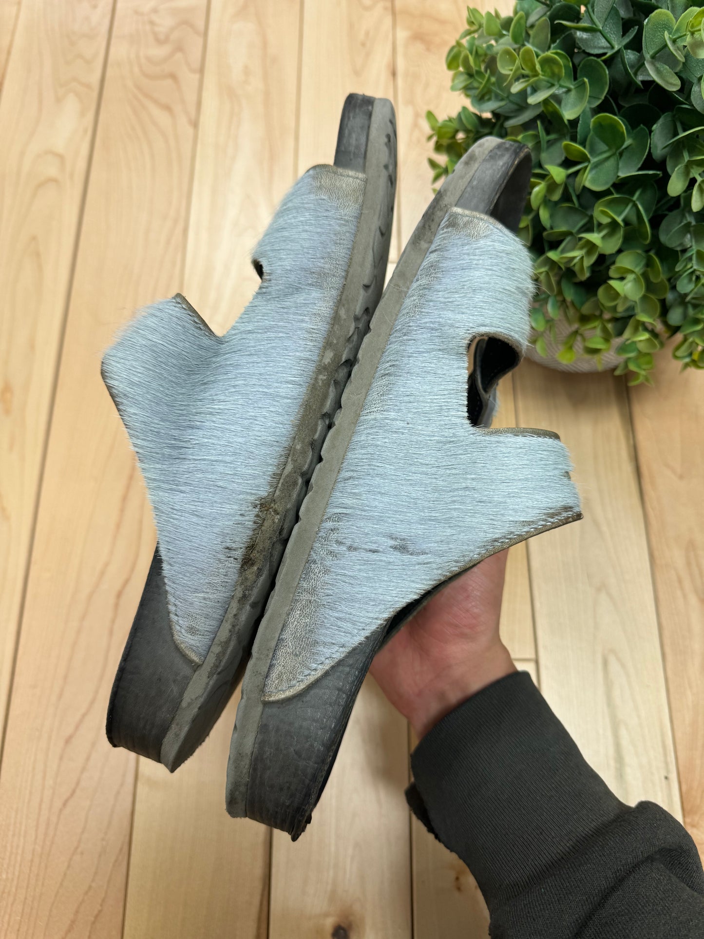 Spring Summer 2019 Rick Owens Arizona Mohair Sandals