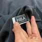 Hood by Air HBA Grid Logo Black Sweatshirt