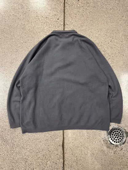 Vintage 80s Yohji Yamamoto Mainline Cashmere Knit Polo