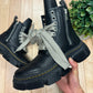 Rick Owens x Doc Martens 1460 DMXL Leather Jumbo Lace Boots