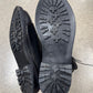 Stone Island x Diemme Black Leather Combat Boots
