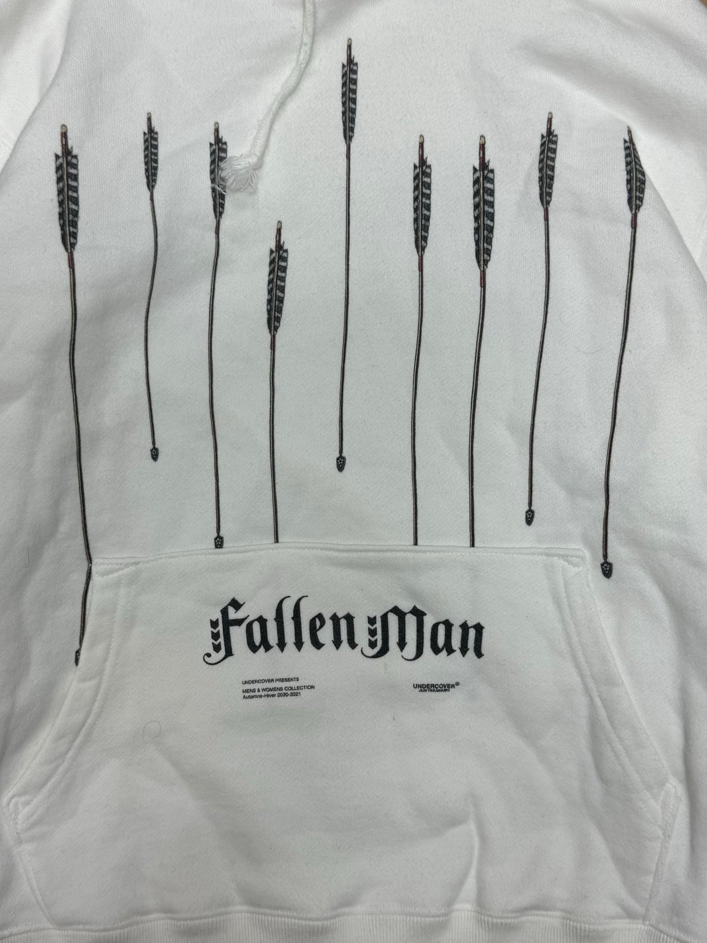 AW2020 Undercover ‘Fallen Man’ Pullover Hoodie