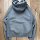 Noah Cross Logo Hooded Heather Grey Hoodie