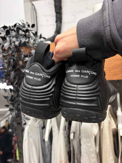Comme Des Garçons Homme Plus x Nike ‘Foamposite’ Black High Top Sneakers