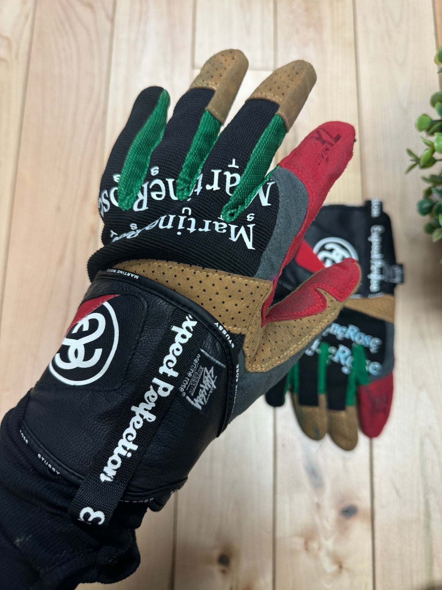 Martine Rose x Stussy Leather Driving Gloves