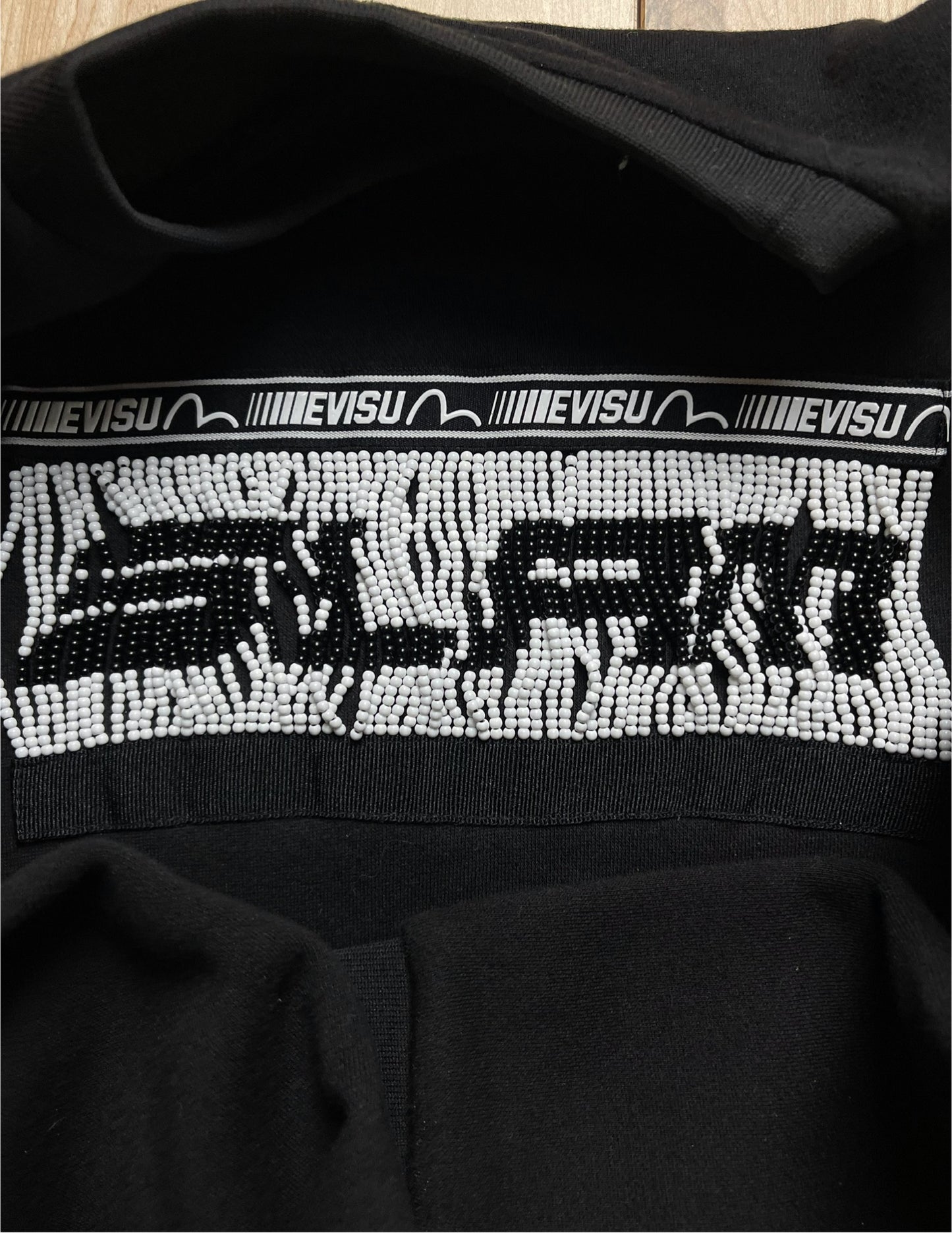 Evisu Slam Racing Black Sweatshirt