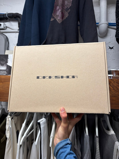 Rick Owens ‘Hexa Ramones’ Black/Milk High Top Sneakers