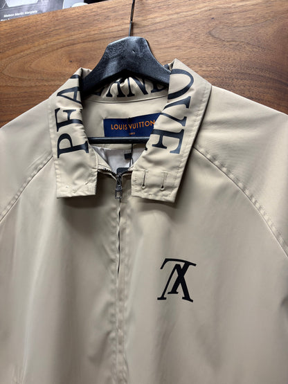 SS2017 Louis Vuitton 'Peace and Love' Harrington Jacket