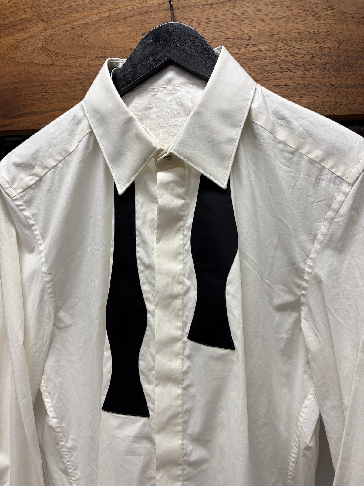 SS2012 Maison Margiela x H&M ‘Bowtie’ Trompe L’œil Button Up Shirt