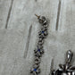 Chrome Hearts ‘Factory Set’ Sapphire ‘Tiny-E’ 925 Silver Drop Earring