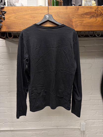 Dior Homme Bee Embroidered Logo Long Sleeve Shirt