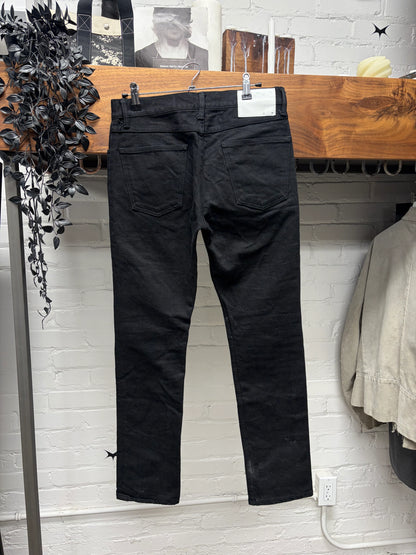 Takahiro Miyashita the Soloist ‘Stars’ Embroidered Black Skinny Jeans