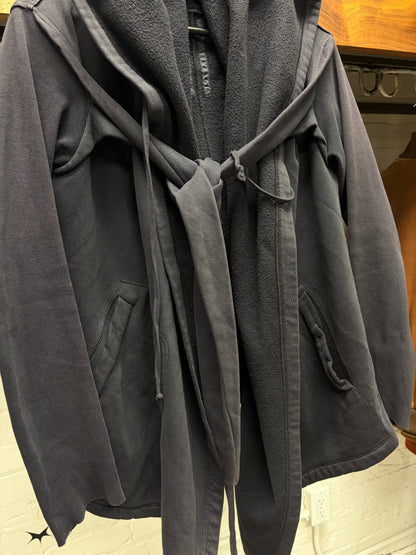 Rick Owens O&M era ‘Mountain’ Druid Plum Sun Faded Hoodie