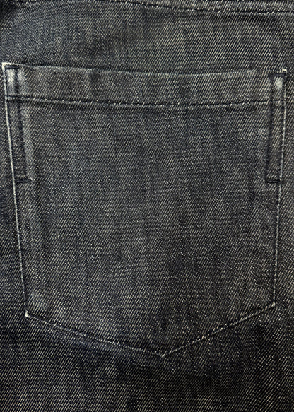 Prada Raw Blue Straight Cut Denim