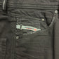 Diesel Black Distressed Slim/Skinny Cut Denim