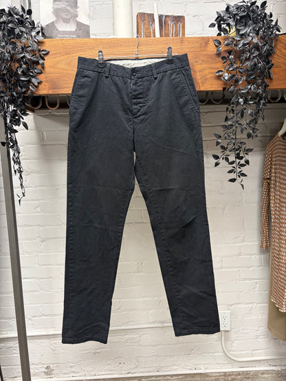 SS2020 Maison Margiela Black Slim Cut Pants
