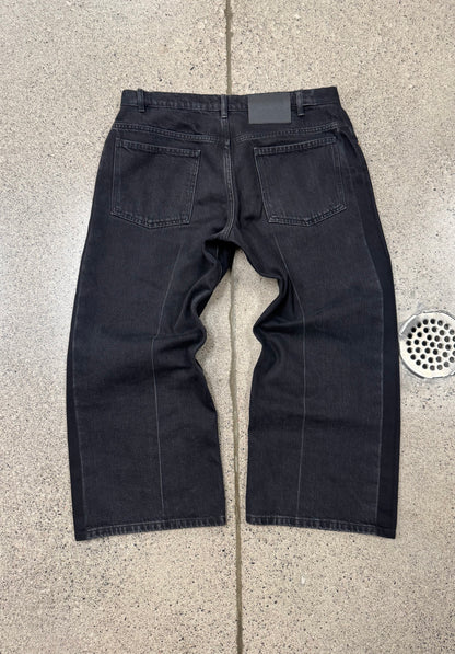 2016 Balenciaga 3/4 Length Wide Leg Denim