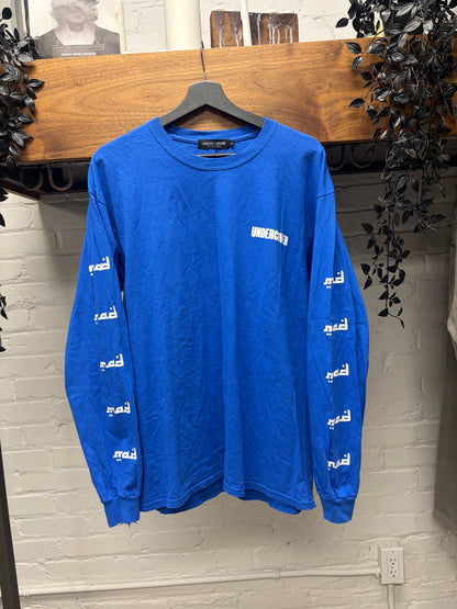 2018 Undercover ‘Mad Store’ Baseball Boy Blue Long Sleeve Shirt