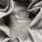 Vintage Prada Cashmere ‘Harbor Grey’ Ribbed Sweater