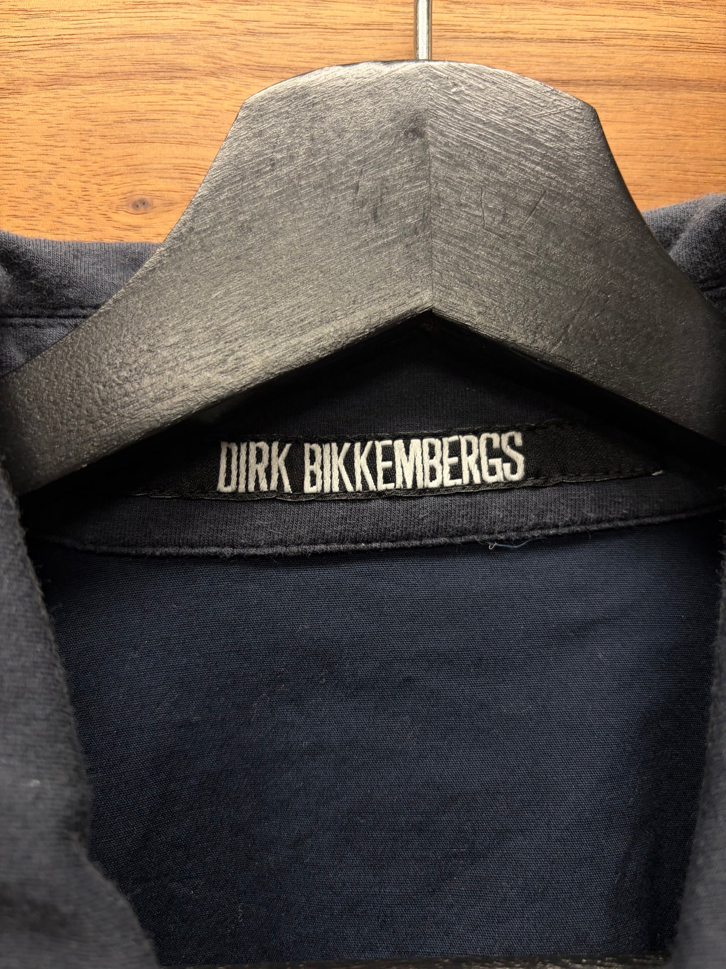 Dirk Bikkembergs 1/4 Zip Collared Light Cotton Polo