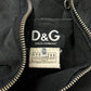 AW2003 Dolce & Gabbana ‘Spiral Zip’ Grey Cargo Pants