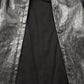 SS2019 Rick Owens ‘Babel’ Lacquered Black Waxed Cotton Work Jacket