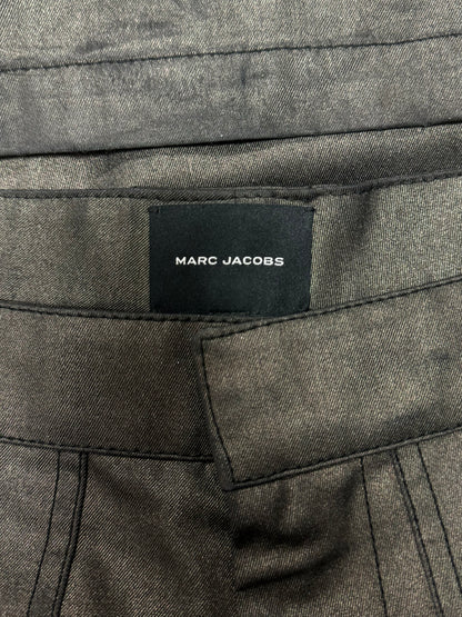 Marc Jacobs Wide Leg Waxed Grey Cargos