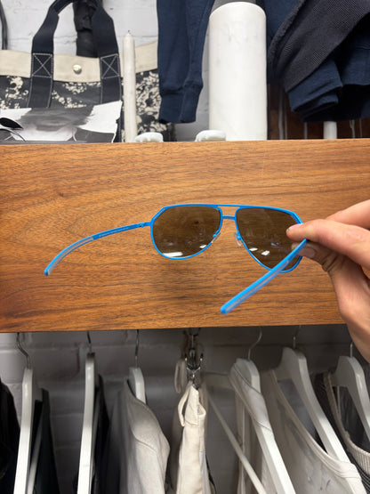 SS2005 Dior Homme ‘Beck’ Electric Blue Aviator Sunglasses