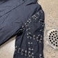 SS2003 Jean Paul Gaultier ‘Piercing’ Black Long Sleeve Collared Shirt