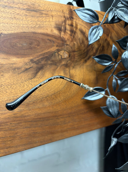 Chrome Hearts ‘Bubba’ 18K Gold Clear/Blue Tint Glasses