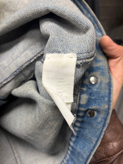 AW1992 1/1 Maison Martin Margiela ‘Employee Gifted’ Hand Painted Black Denim Jacket