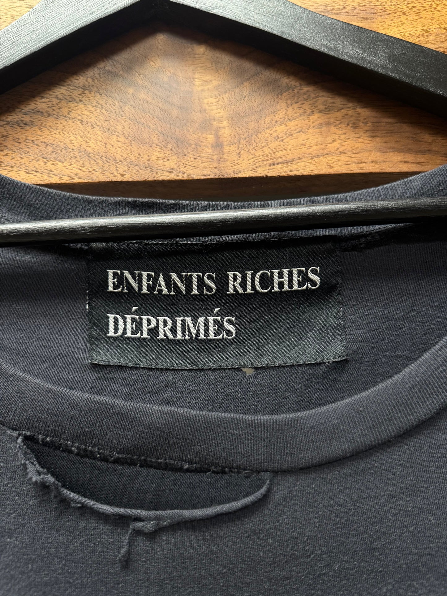 Enfants Riches Deprimes ‘No Reply’ Thrash Distressed Graphic T-Shirt