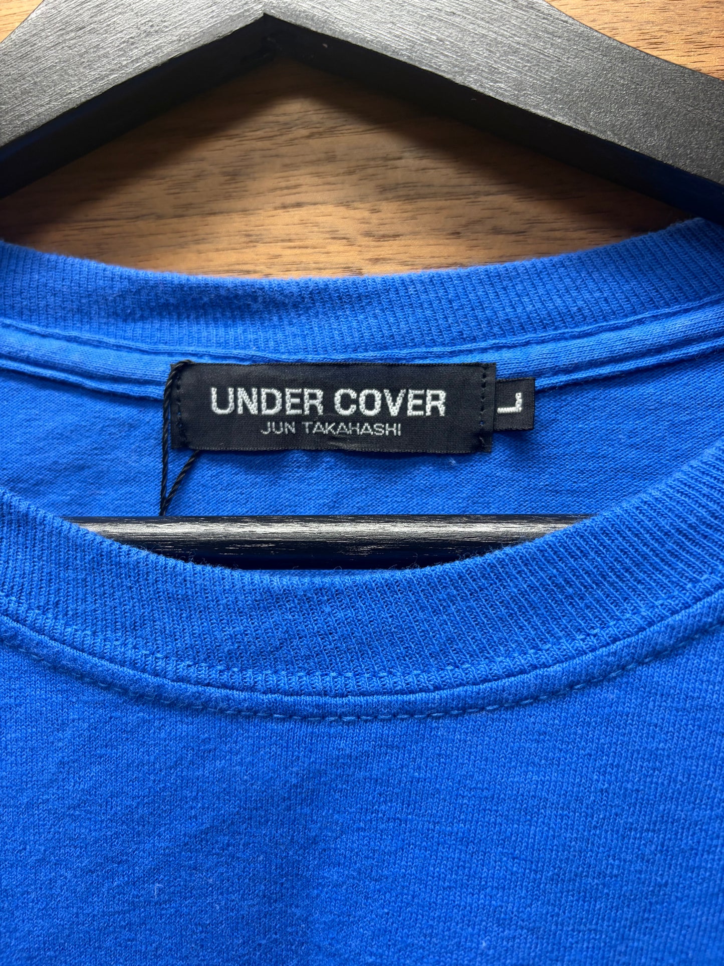 2018 Undercover ‘Mad Store’ Baseball Boy Blue Long Sleeve Shirt