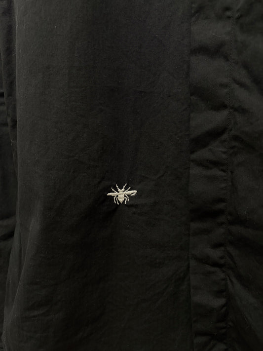 AW2005 Dior Homme ‘In the Morning’ Bee Embroidered Logo Button Up Shirt