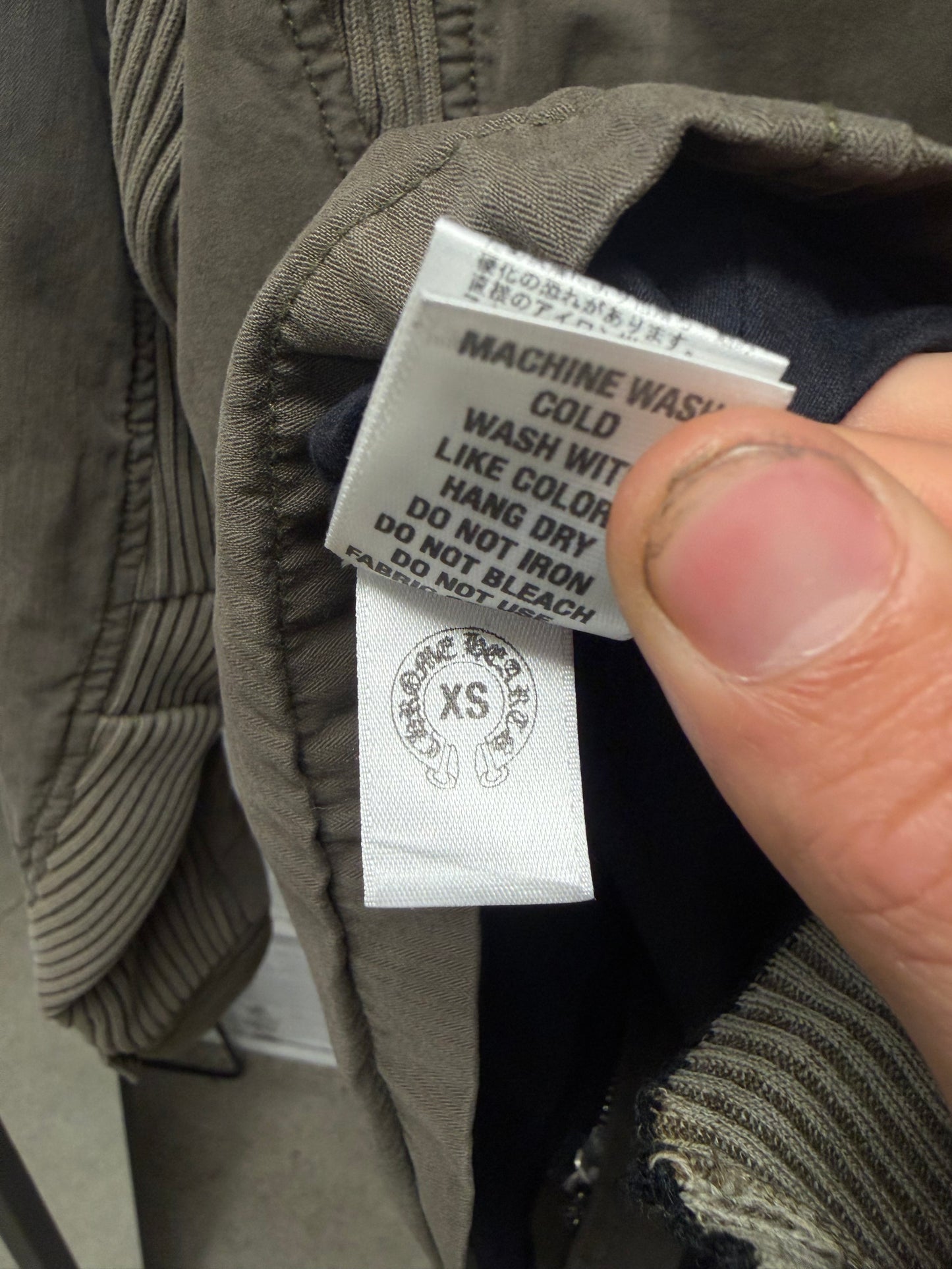 Chrome Hearts ‘Cherry Bomb’ 925 Silver ‘Pyramid Stud’ Custom Order M-65 Field Jacket