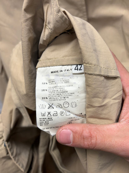 2000s Helmut Lang Backpack Bondage Strap Long Coat