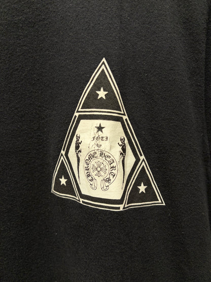 Chrome Hearts ‘Jarvis Skull’ Pyramid Black Graphic T-Shirt