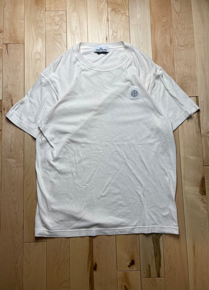 Stone Island Embroidered Chest Logo T-Shirt