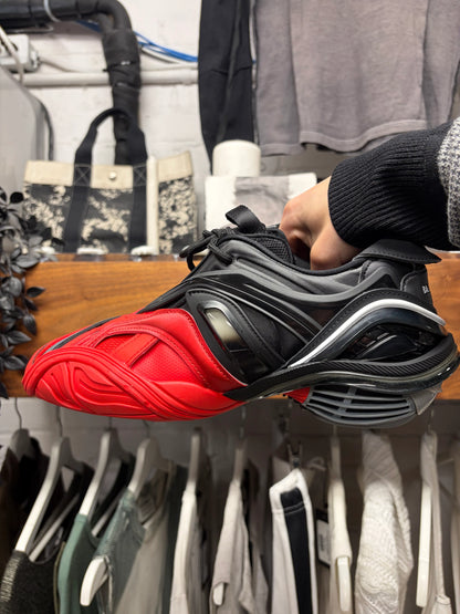 Balenciaga ‘Tyrex’ Black/Red Low Top Sneakers